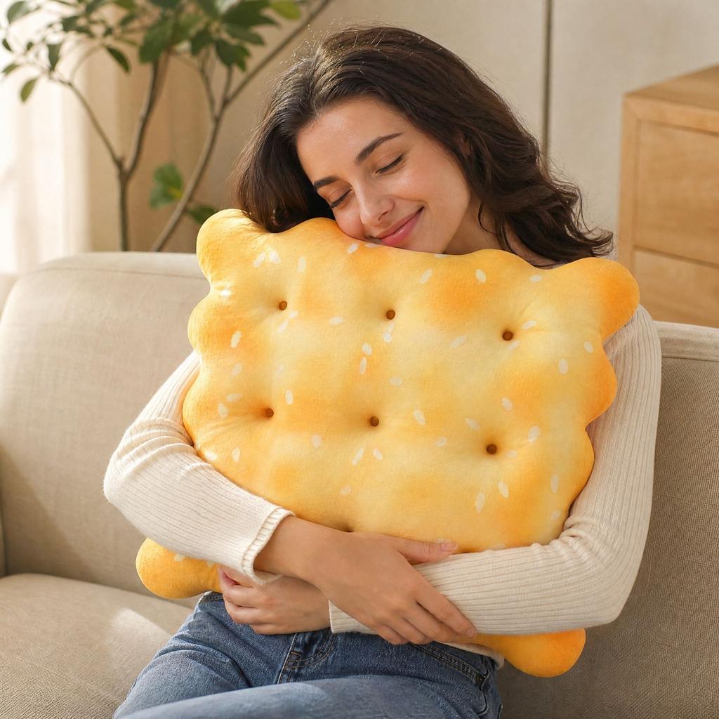 Plush and Back Cushion, Extra Thick Soft Cushion for Chair, Sofa and Floor