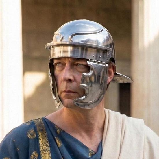 Римский Имперский Галльский  A  Шлем из Неймегена Ручная Работа Углеродистая Сталь Легионерский Шлем Доспехи Римского Солдата для Реконструкции, LARP Косплея