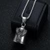 Motorcycle Riding Amulet Pendant Punk Style Lucky Angel Wings Guardian Bell Pendant Rock Party Decoration Accessories