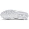 New JORDAN 1 Mid Triple White 2019 554724-129