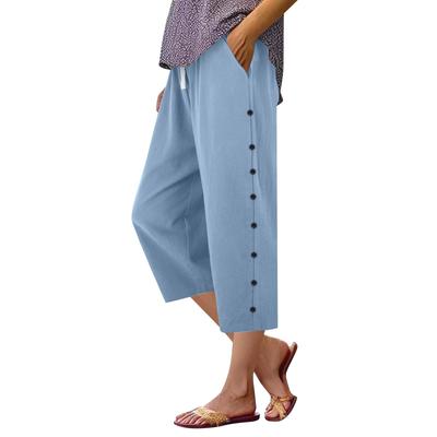 Pants For Women Solid Color Trouser Summer Drawstring Waist Sweatpants