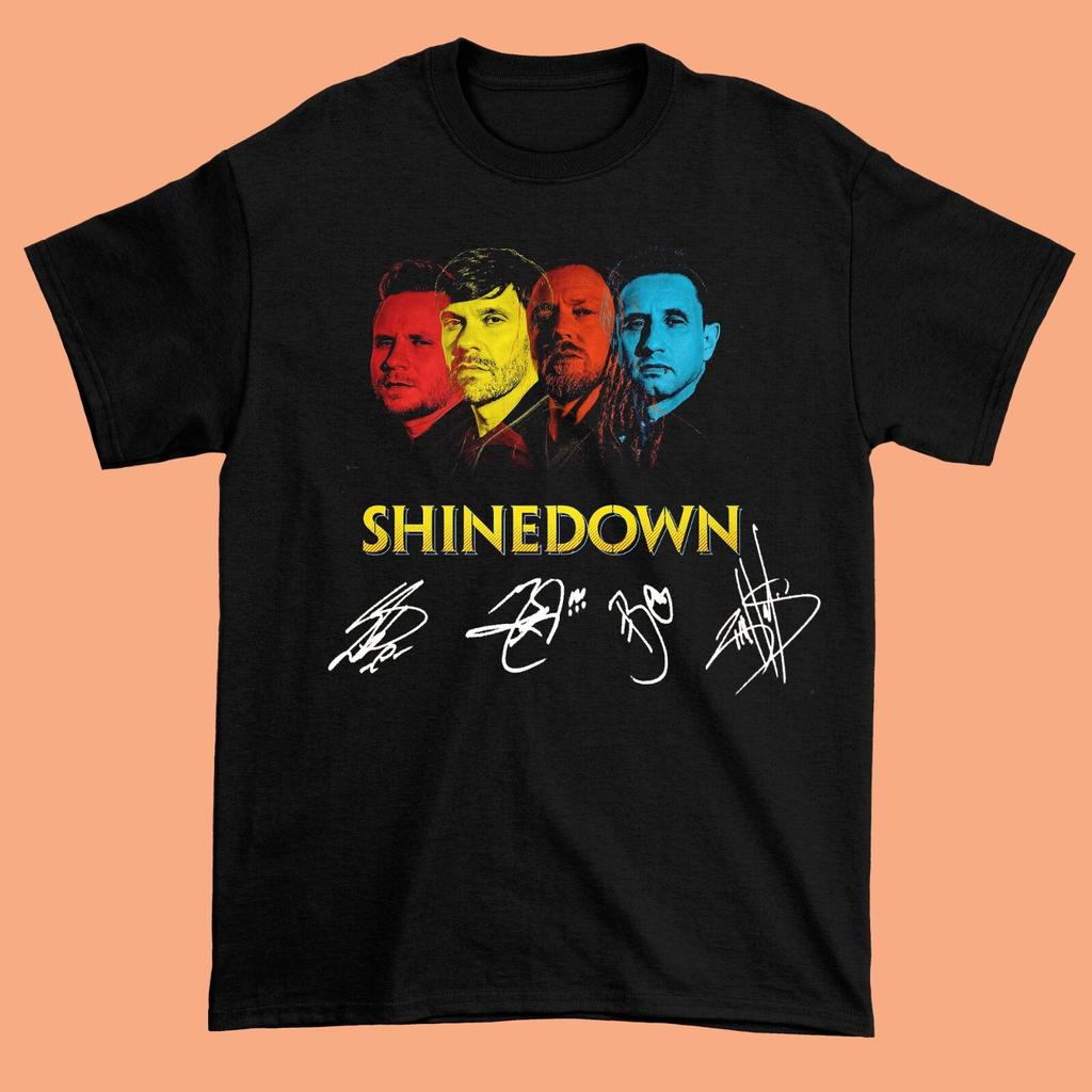 Hot!! Shinedown Band Signed Live Tour Unisex Shirt All Size S-234XL