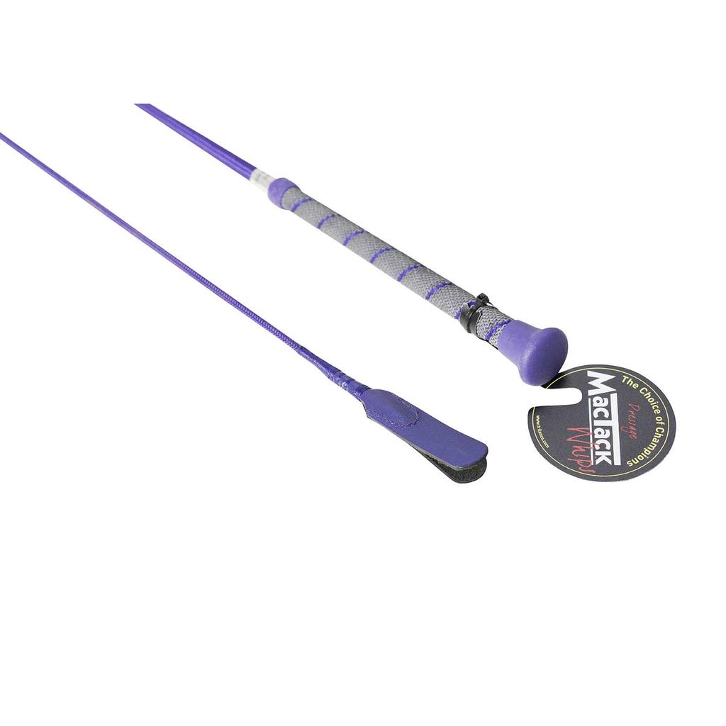 MacTack Dressage Whip With Twisted Rubber Handle