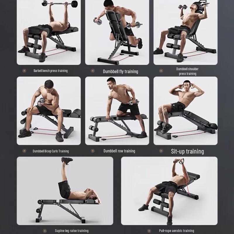 Multi-functional Foldable Dumbbell Bench