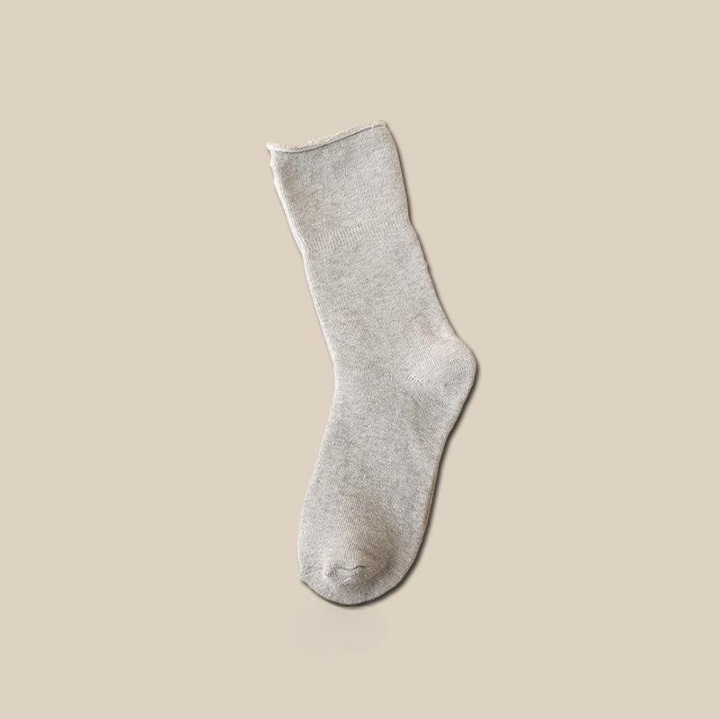 Loose-fitting Socks for Middle-aged and Elderly People In Autumn and Winter, Wide-mouthed Thickened Warm Socks for Men with Swollen and Fat Feet