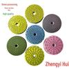 100mm Wet Marble Polishing Pads - Stone & Tile Renovation, Soft Water Buffing Pads, Granite Grinding Discs