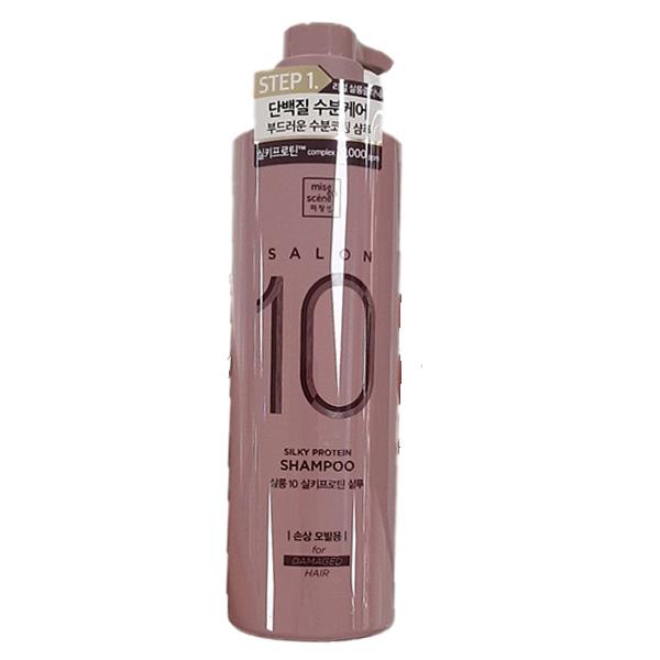 Mise-en-scene Salon 10 Silky Protein Shampoo (Damaged Hair) 600g One thing