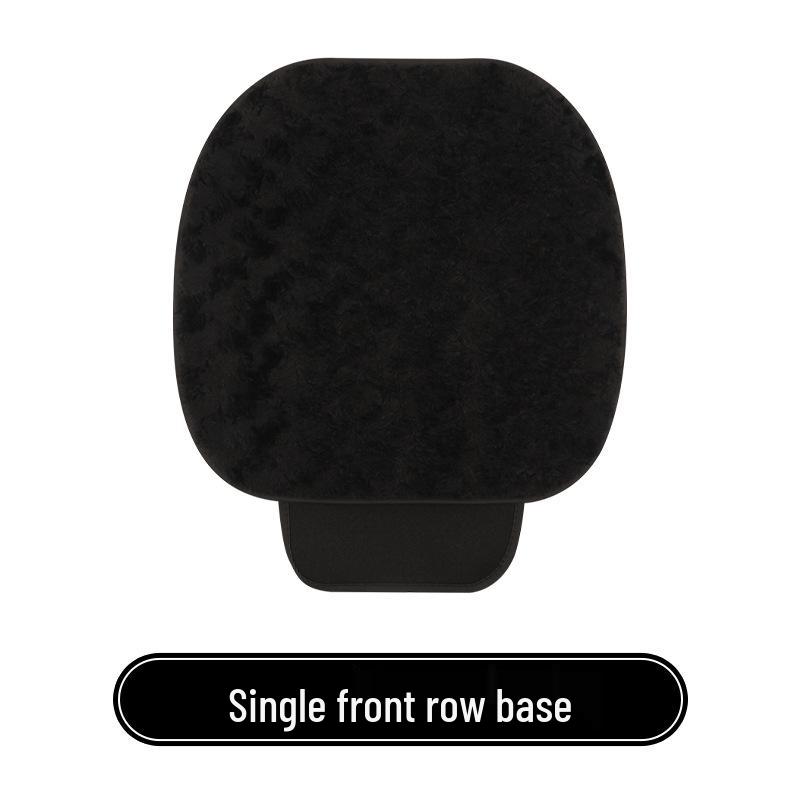 Coussin de siège d'hiver en peluche noire à grands yeux pour Changan CS35, CS55PLUS, CS75