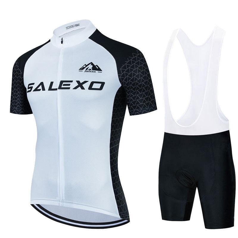 2026 Summer Sweat-absorbing Cycling Suit Men's Suit Bicycle Short-sleeved Breathable Quick-drying Mountain Bike Equipment
