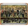 The Walking Dead Consists of Actors and Signatures Decoration Sign for Home Vintage Metal Sign Plaque Metal Funny Tin Sign   Re