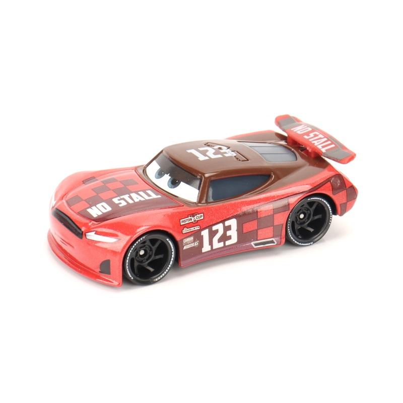 Cars Toy Christmas McQueen ROUTE 66 McQueen Chick Hicks Racing Car 1:55 Diecast Alloy Car Model Boy's Christmas Gift