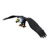Simuliertes Adler-Modell Spielzeug Tier Vogel Spielzeug für Mädchen Kinder Bildung Geschenk S grau