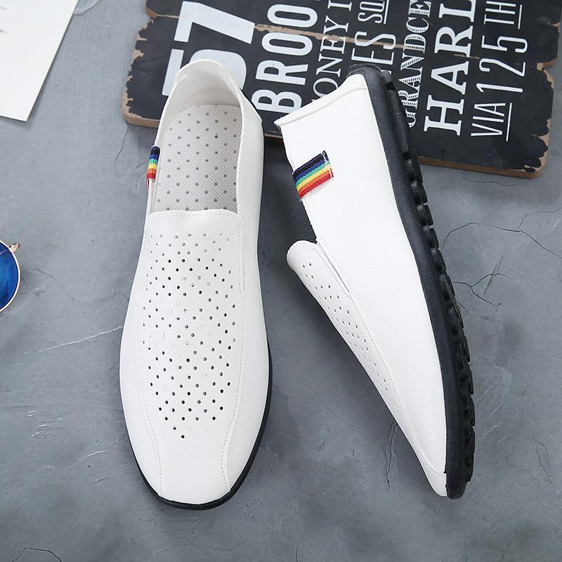 мода Мужские мокасины Dwayne Модные мокасины ручной работы из мягкой кожи — фото 11