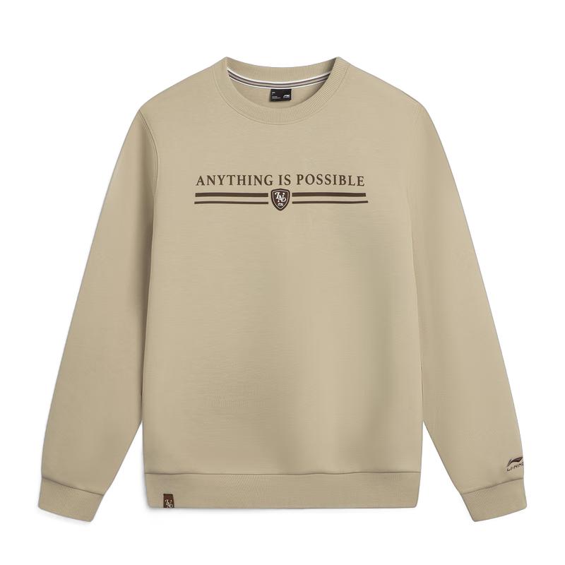 Li-Ning Men's Round Neck Sports Lifestyle Sweatshirt