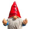 Middle Finger Gnome Statue, Naughty Resin Garden Ornament, Waterproof Sun-Resistant Resin Statue, for Indoor And Outdoor Use