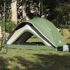 1 Person Camping Tent Green Waterproof