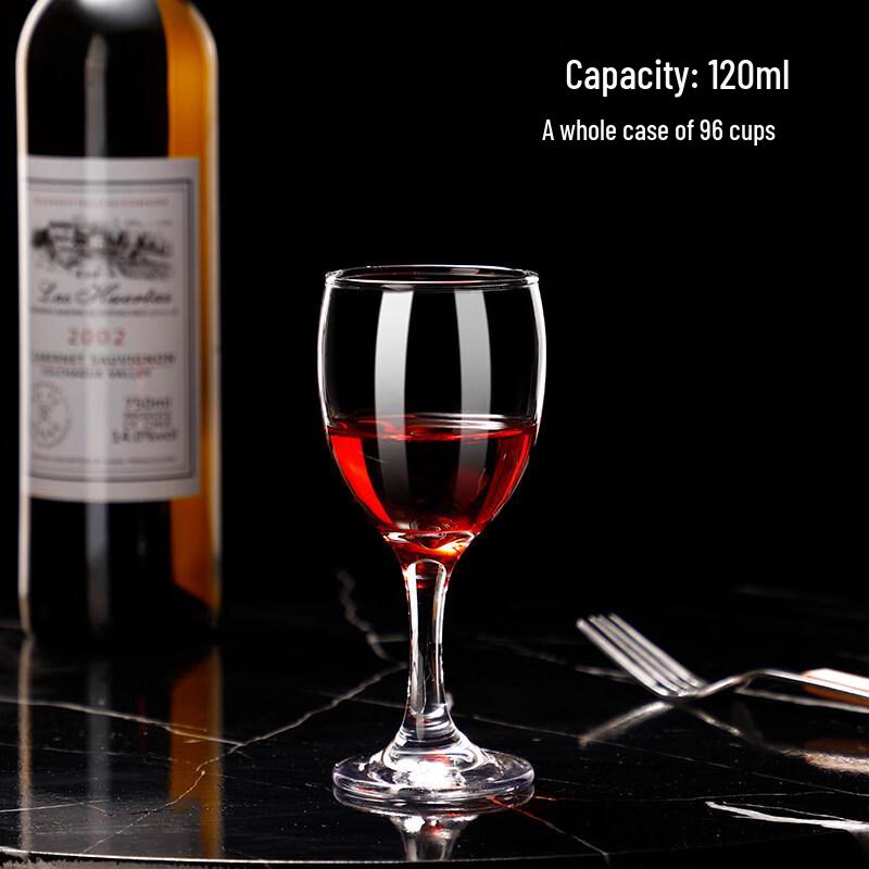 ZISIZ Thickened Glass Red Wine Glass Set (6-Pack)