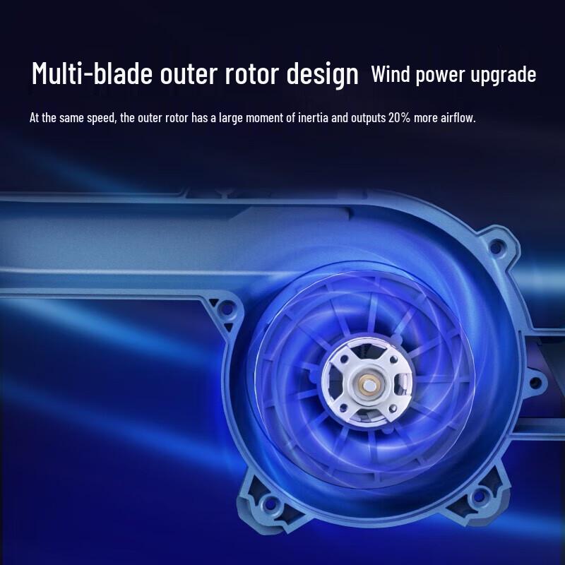 Dongcheng 20V Cordless Brushless Blower CN Plug (adapter Included)