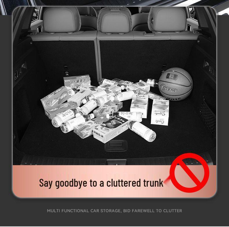 Fits in the trunks of Toyota Land Cruiser, Highlander, and Corolla.