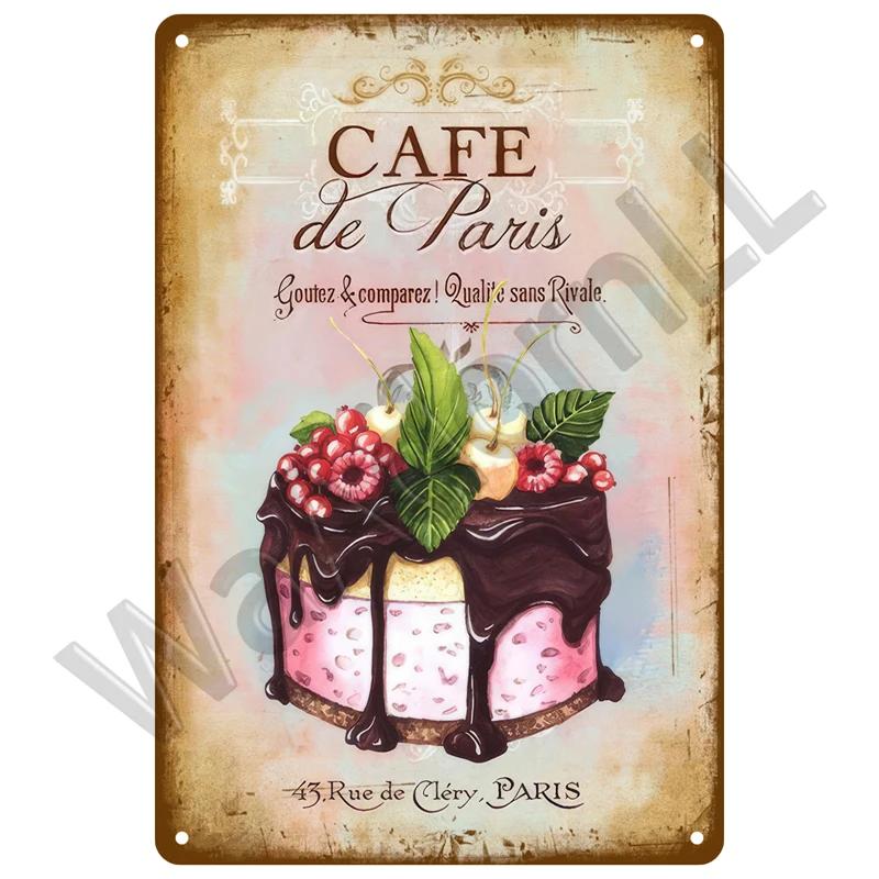 Talíř Nástěnné Umění Pizza Zóna Plaketa Skvělé Jídlo Vintage Kovová Značka Hospoda Bar Domácí Dekorace Nejlepší Domácí Plakát Plechová Značka Dekorace Klub