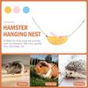 Hamster Cotton Nest Banana Shape House Hammock Bunk Design Cage Animals Hamster Banana House Pet Hammock Bed Cage Winter Ra J5C4