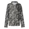 Skjorte for kvinner Bluse med knapp Langermet Uformell Basic skjortekrage Vanlig topp