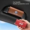 Suede Car Keychain Zinc Alloy Key Ring Accessories For VW GTI Polo Golf MK6 7 8 5 Passat B6 7 8 Tiguan CC T-ROC Arteon Jetta MK5