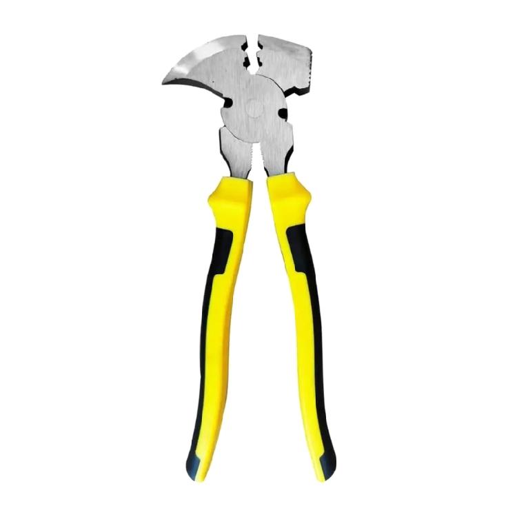 

All Purpose Steel Fence Pliers For Heavy Duty Wire Manipulation Nail Extraction And Property Upkeep Outdoor Repair Work