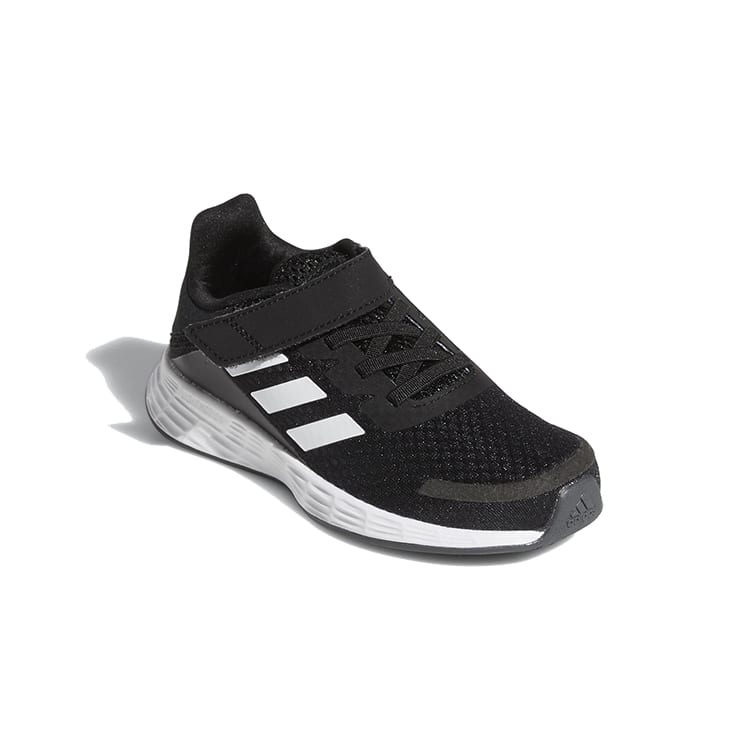 Adidas Duramo Sl Breathable Low top Running Shoes Black White Children Aged 3 7 Years Old FX7314