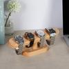 Watch Bracket Wood Watch Storage Rack Table Watch Display Rack Bracelet Necklace Rack Jewelry Organizer-Case For Selling