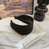 Retro High Crown Wide-Edged Headband for Women Anti-Slip Hairpin Hair Ornament Elegant Hair Accessory for Formal & Casual Events