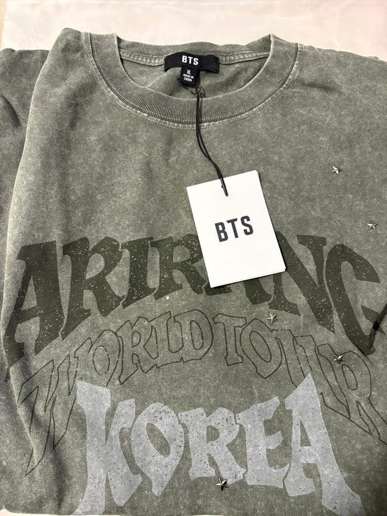 [USED] Official BTS ARIRANG Korea Limited XL Tour T-Shirt