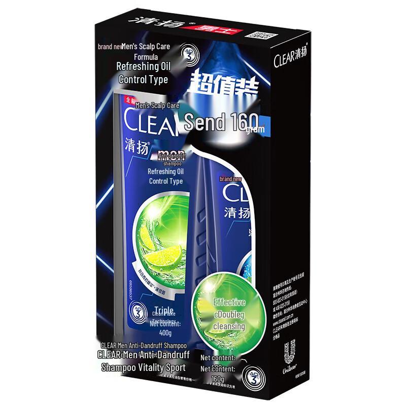 

CLEAR Men s Anti-Dandruff & Oil Control Shampoo