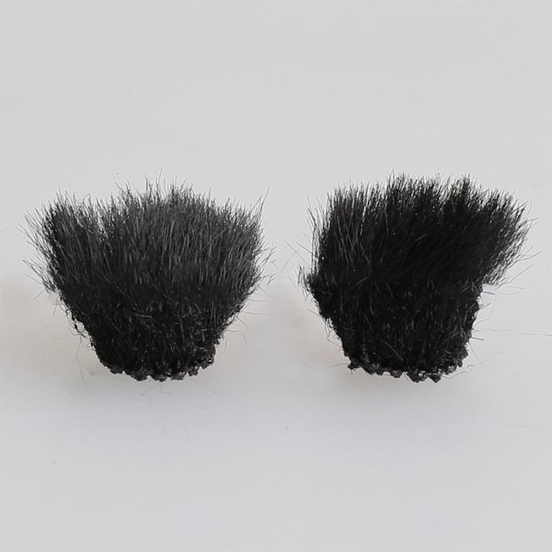 2Pcs Windscreen Muff for 8 9 Sports Cameras Microphones Windshield Artificial Furs Wind Screen Furry Sleeve