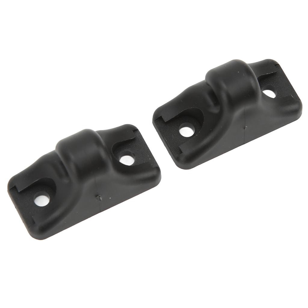 2PCS Sun Visor Mount Bracket Clip 94473143900 Black Compact Structure Scratch Resistant Fit for 924 944 968