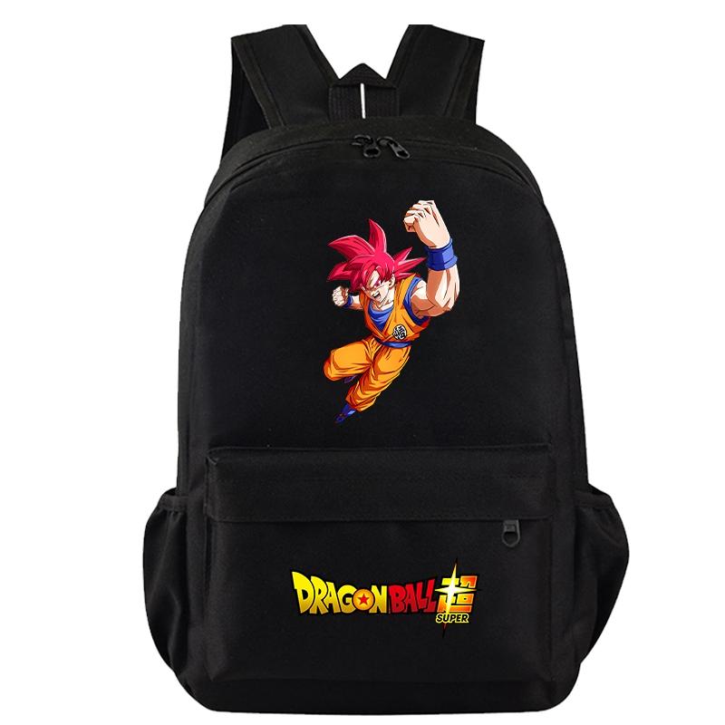 Anime Dragon Ball Printed Boy Girl Schoolbag Student Boy Girl Schoolbag Unisex Bagpack Children Teenager Cartoon Bagpack Waterproof School Bag Mochila