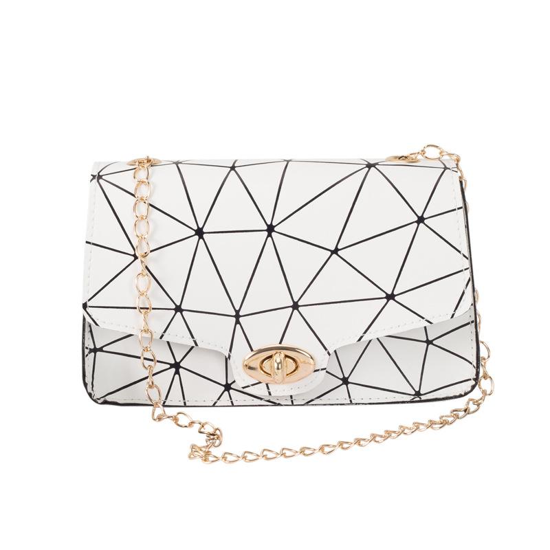 JYL TS Women's Sling Bags  Tassel Bag 237 Shoulder PU Rhombus Chain Bag