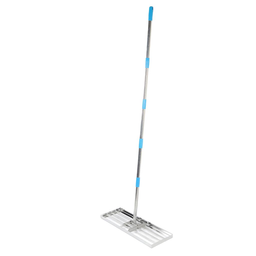 Lawn Leveling Rake Portable Heavy Duty Lawn Level Tool Adjustable Stainless Steel Lawn Rake for