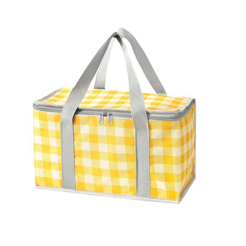 Waterproof Insulated Picnic Bag - Large Capacity Lunch Box with Cold/Fresh Keeping Features