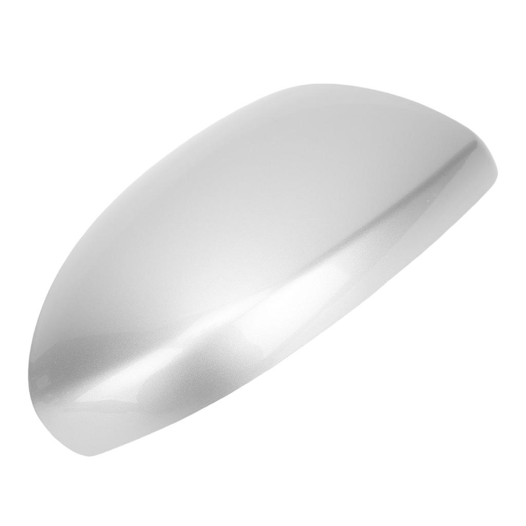 Right Passenger Side Mirror Cover Stylish Silver Shockproof Door Wing Rear View Mirror Caps