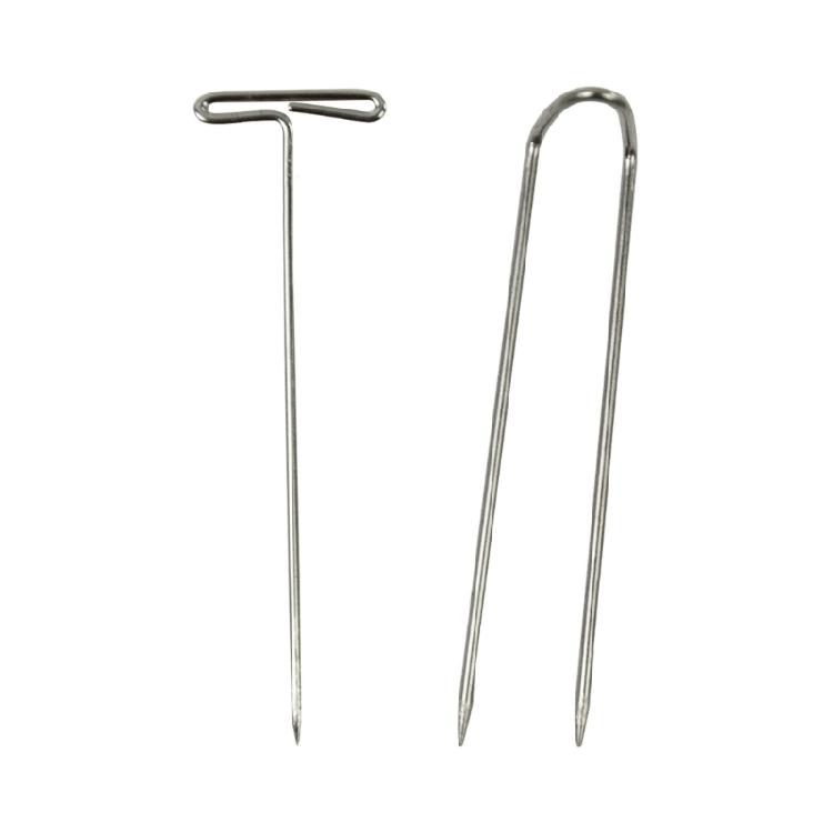 Stainless Steel T-Pins Needle Wigs Sewing Pins for Holding Wigs Hair Extender Wigs