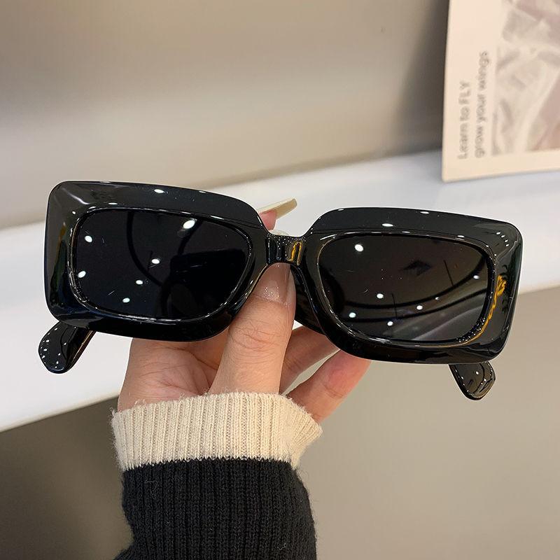 New Fashion Square Sunglasses Woman Brand Designer Eyewear  Irregular Vintage Female Travel Sun Glasses Uv400