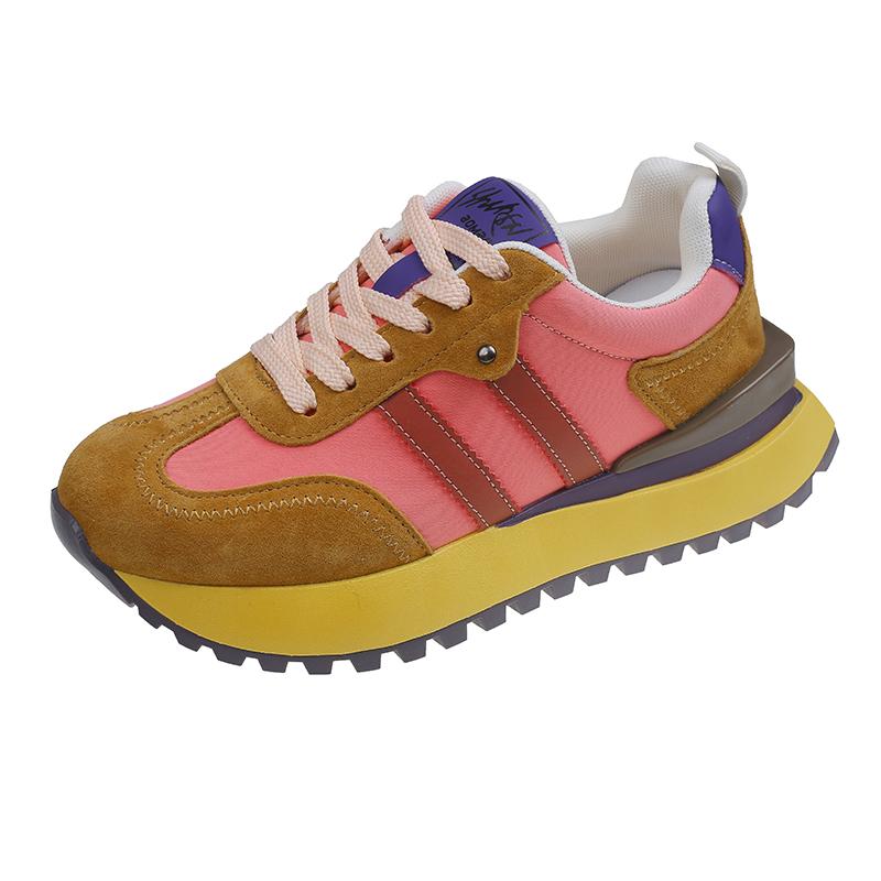 

Женские повседневные кроссовки, летняя обувь, модная дышащая спортивная обувь на шнуровке для женщин, прогулочная обувь на платформе, роскошная дизайнерская обувь 40