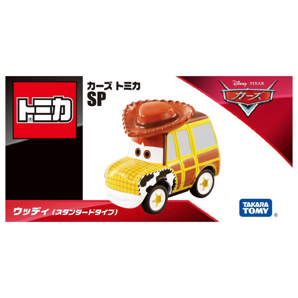 TAKARA TOMY Disney Cars Tomica SP Woody Miniature Car Toy for Ages 3 and Up (Standard Type)
