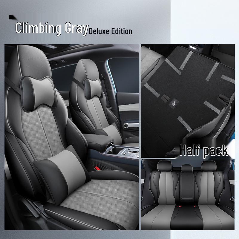 LTCS Car Seat Cover for BYD Yuan PLUS: Sports Leather, All-Season Cushion