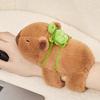 Schattig Knuffeldier Capybara Polsband Pluche Poppen Speelgoed Zachte Polsband Water Dolfijn Veersluiting Plezierige Pop Cirkel