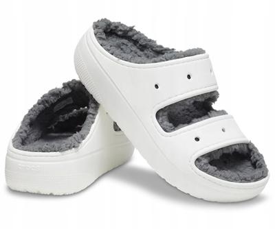 Crocs Classic Cozzy Sandale 207446 |M8 I Eu 41-42 I W10| Weiß