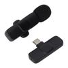Wireless Microphone Lavalier Lapel Microphone Clip On Video Mic for Live Outdoor Mobile Phone