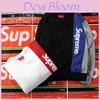 Moletom Supreme com Estampa de Letras Para Homens Casual Roupa Esportiva Moda