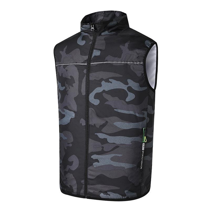 Gilet Raffreddante Intelligente da Esterno da Uomo - Abbigliamento Estivo Condizionato.